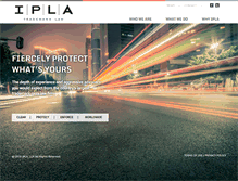 Tablet Screenshot of ipla.com